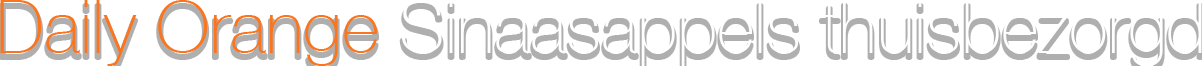 Daily Orange sinaasappels thuisbezorgd Logo